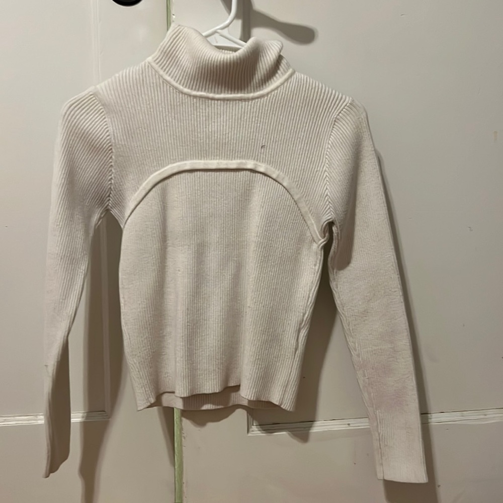 Petal and pup sweater